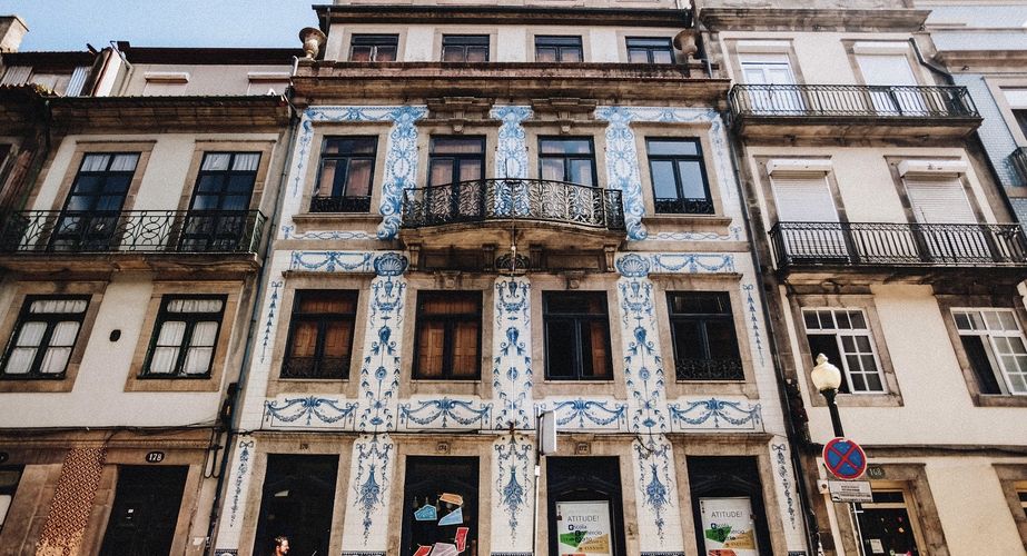 Prachtige gebouwen in Porto Prachtige gebouwen in Porto